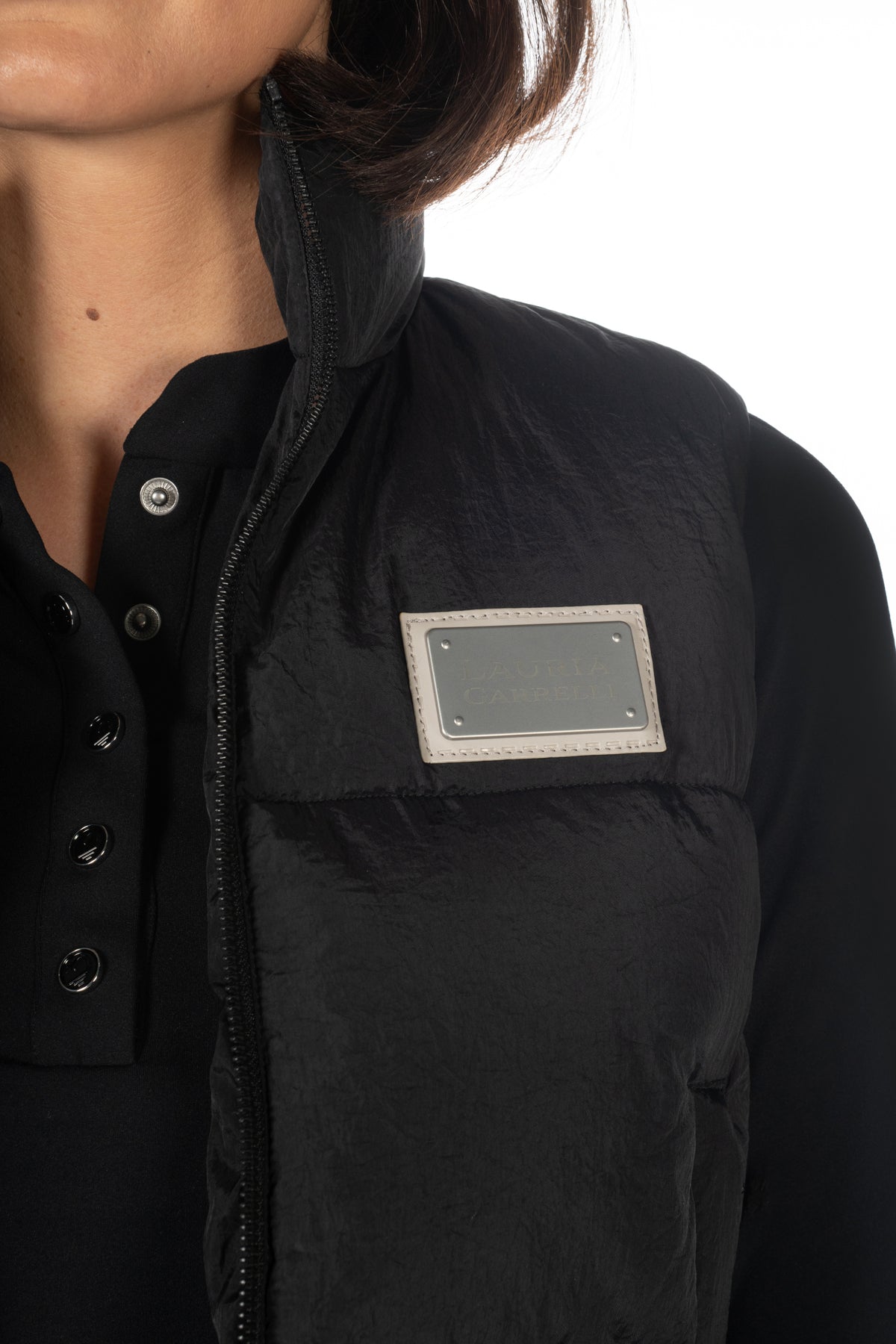 quilted vest -livigno-
