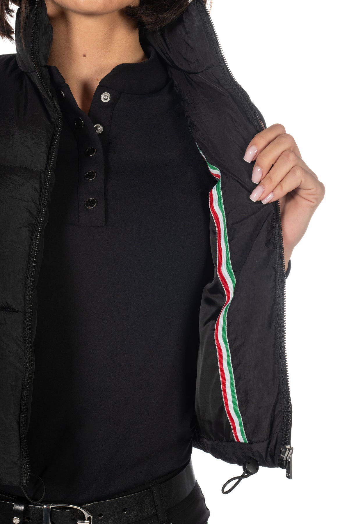 quilted vest -livigno-