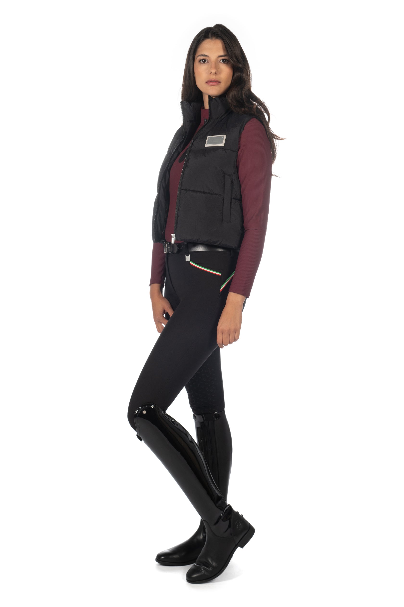 quilted vest -livigno-