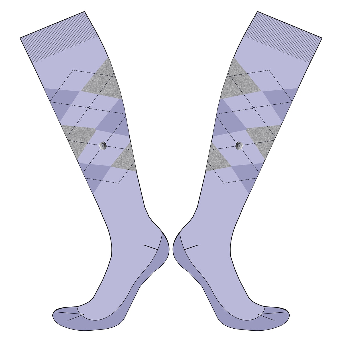 Socks IRHQueen of Diamonds