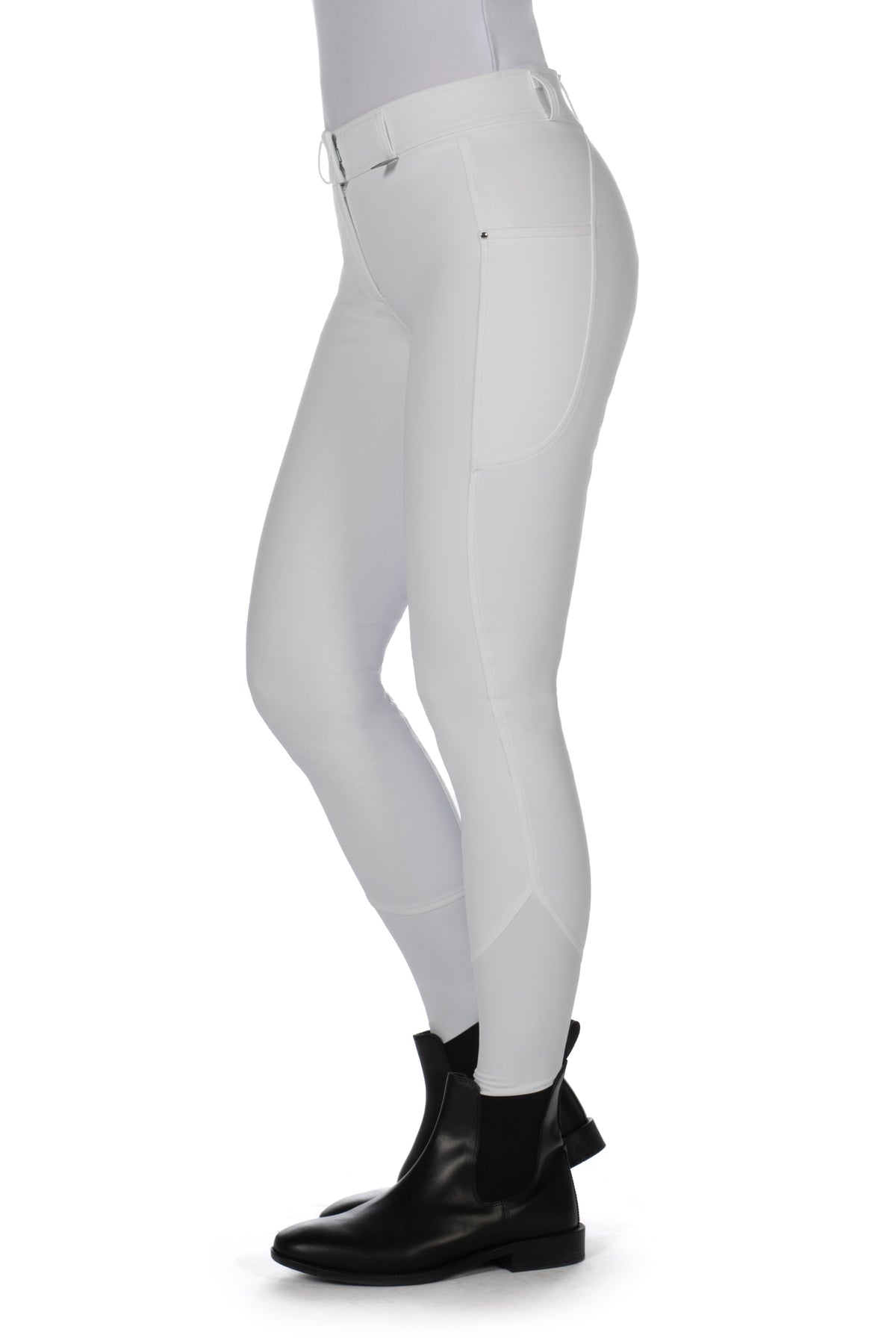 riding breeches -livigno- silicone knee patch