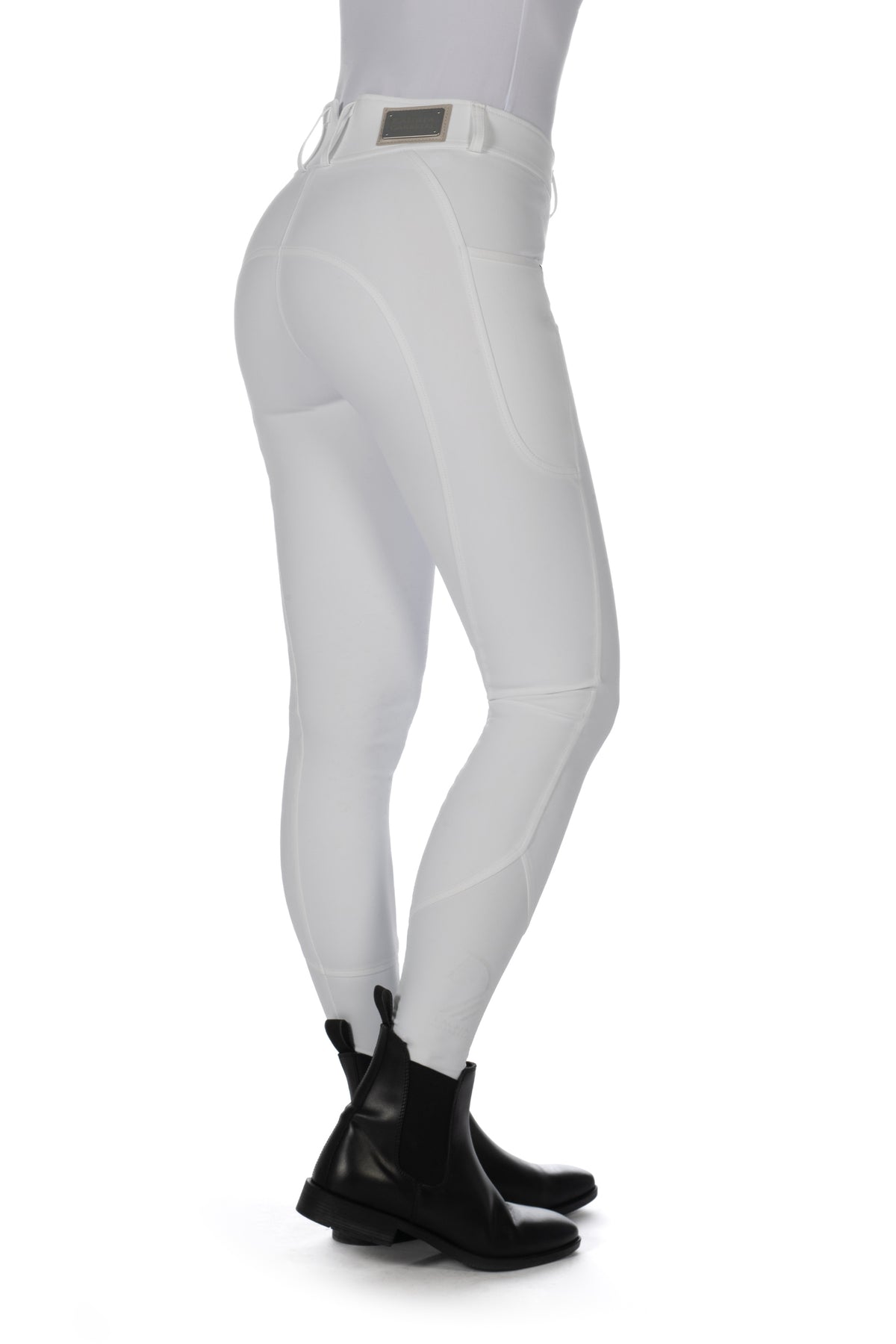 riding breeches -livigno- silicone knee patch
