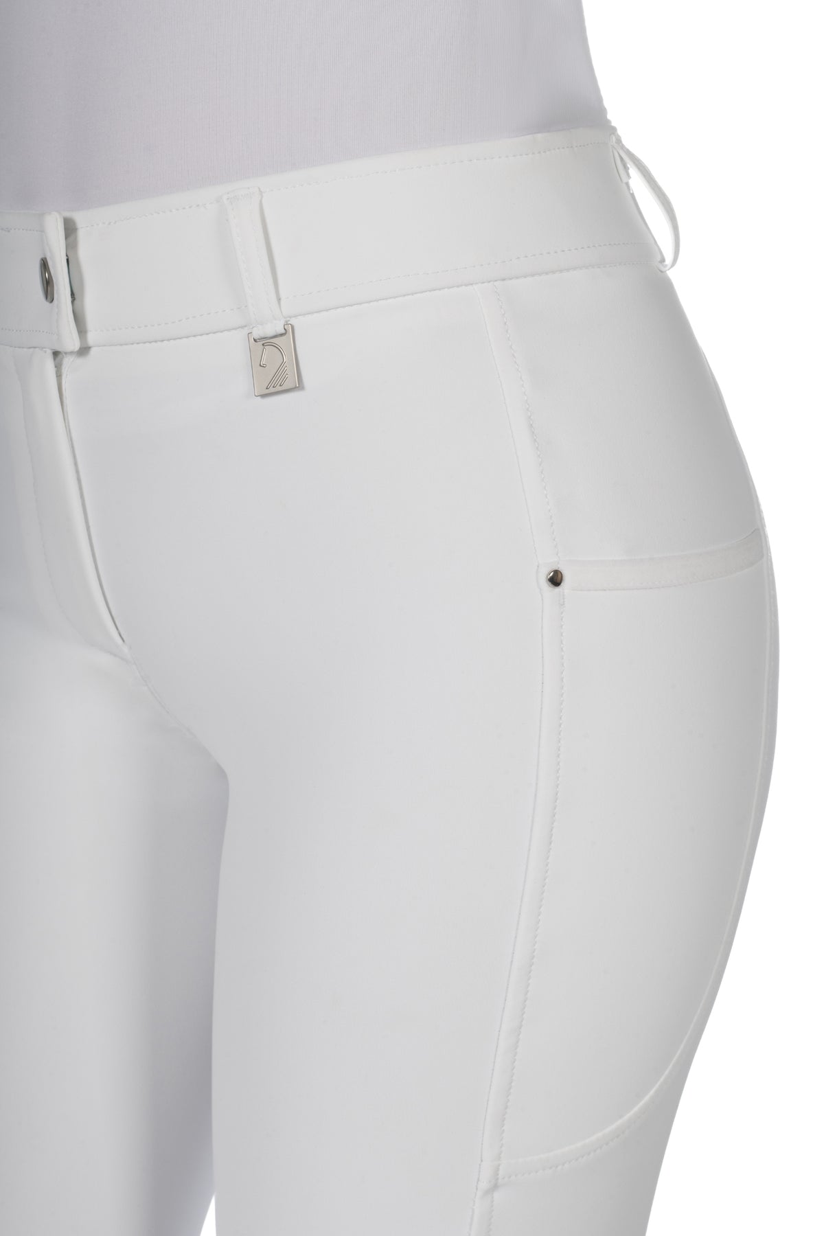 riding breeches -livigno- silicone knee patch