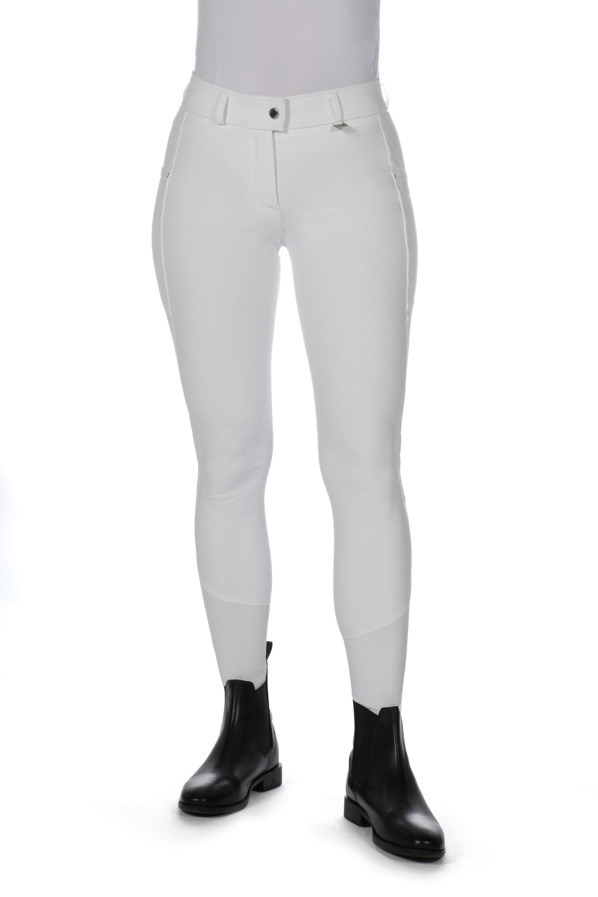 riding breeches -livigno- silicone knee patch