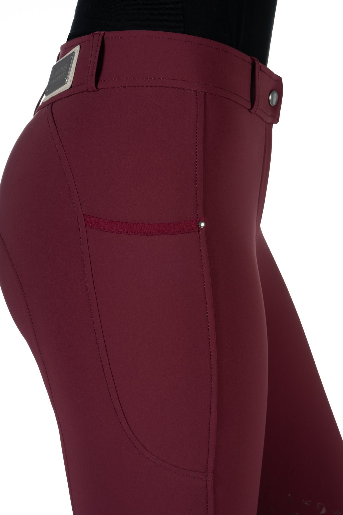 riding breeches -livigno- silicone knee patch