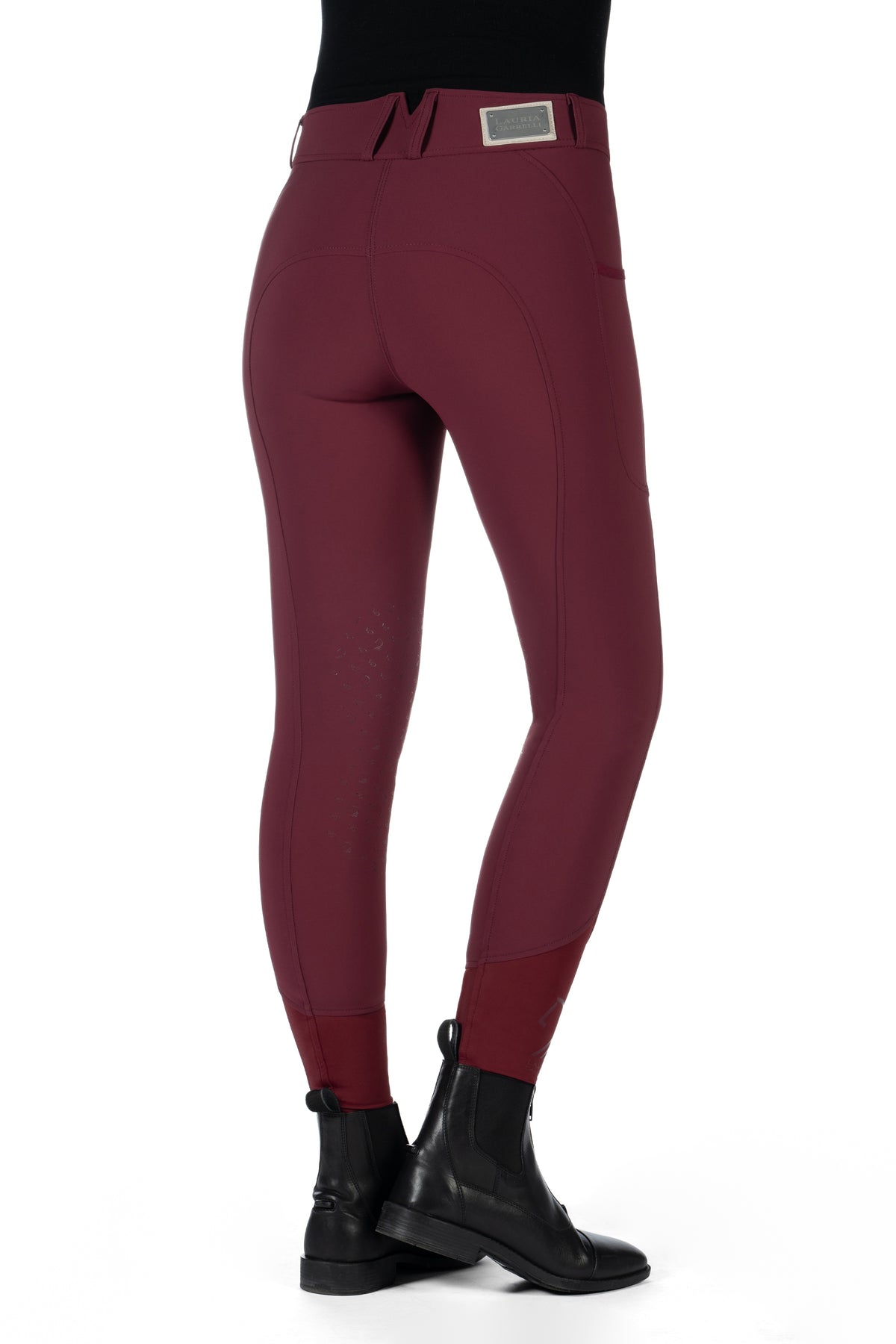 riding breeches -livigno- silicone knee patch