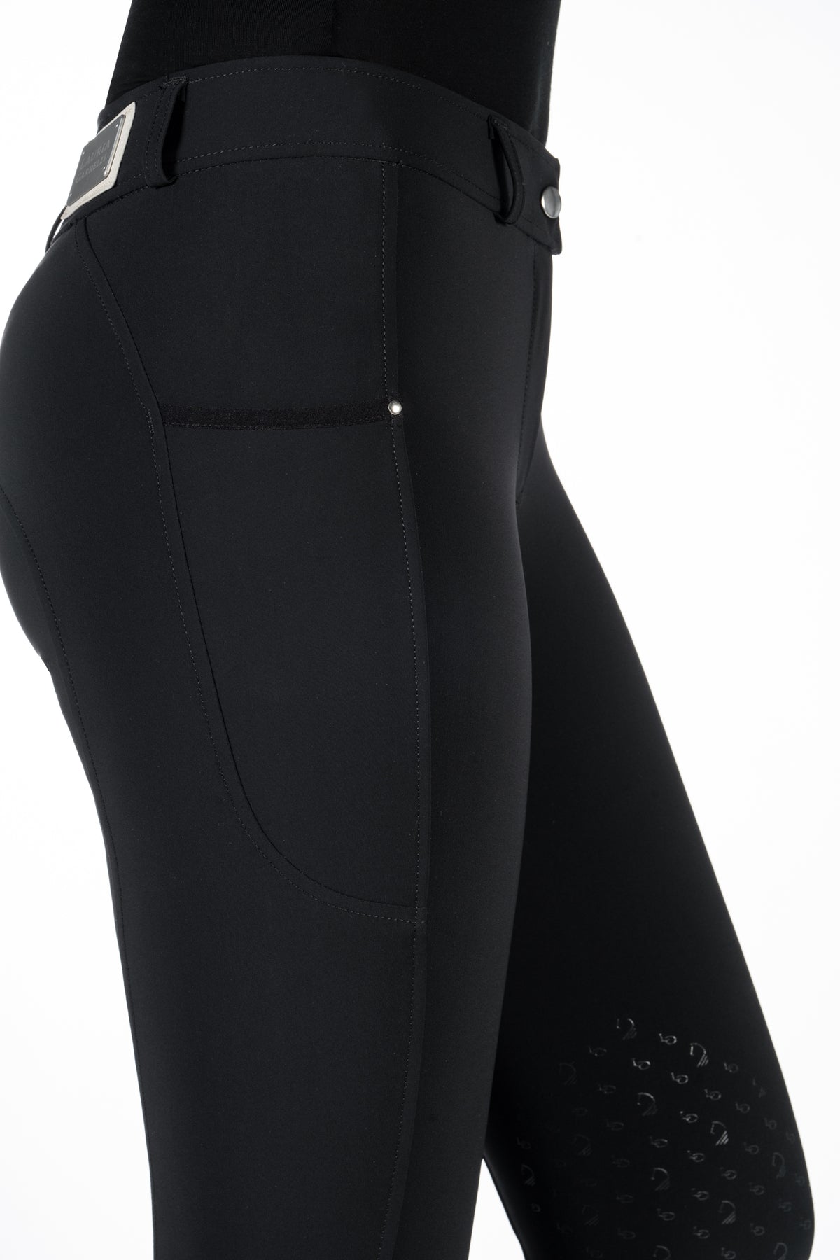 riding breeches -livigno- silicone knee patch