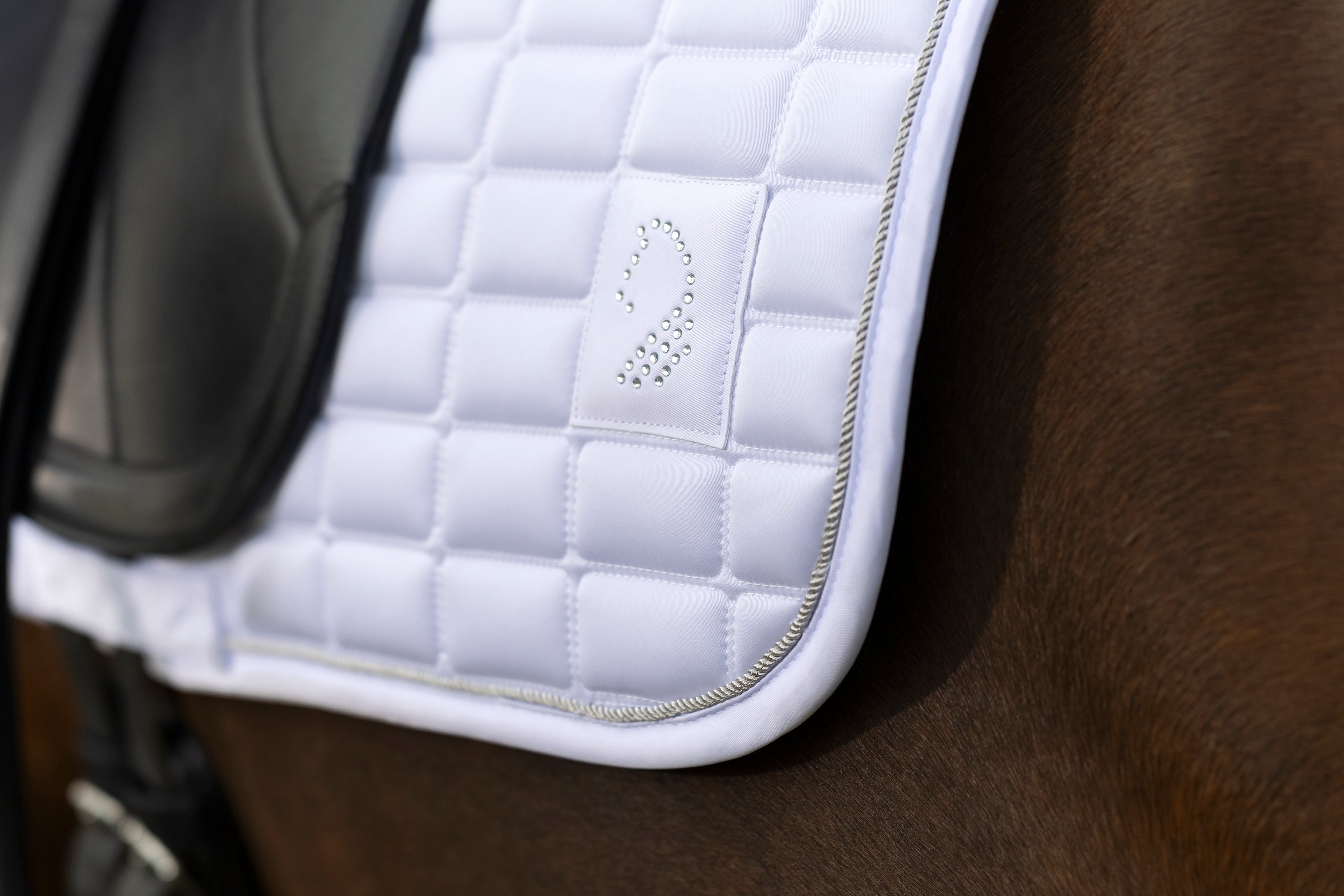 Saddle cloth -Amalfi Competition- 1200 white / Pony dressage