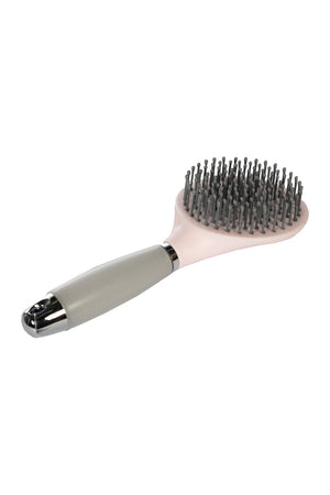 Mane and tail brush Gel 3820 light rose/light grey / pcs.