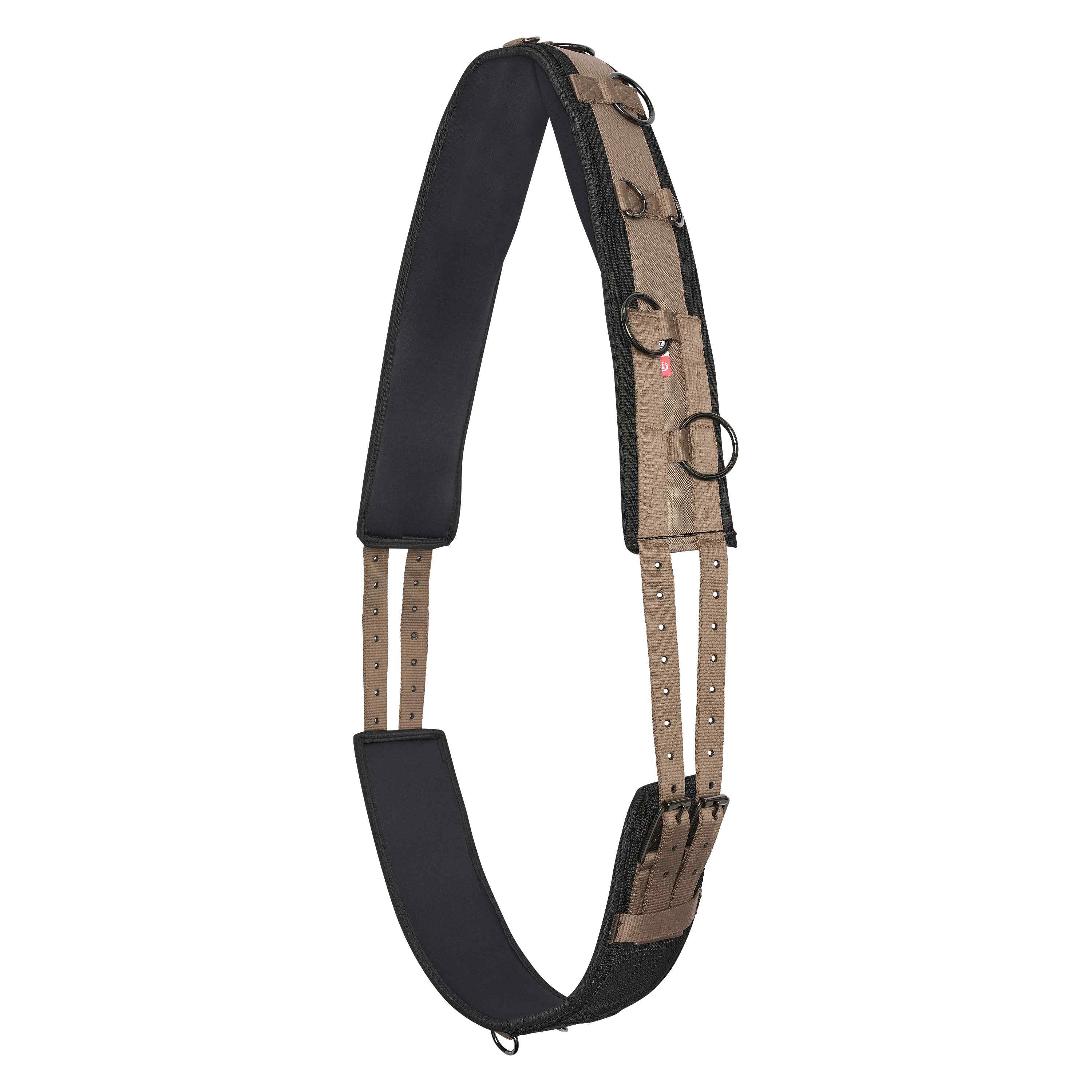 Lunging girth IRHDeluxe Extra Cappuccino / P/S