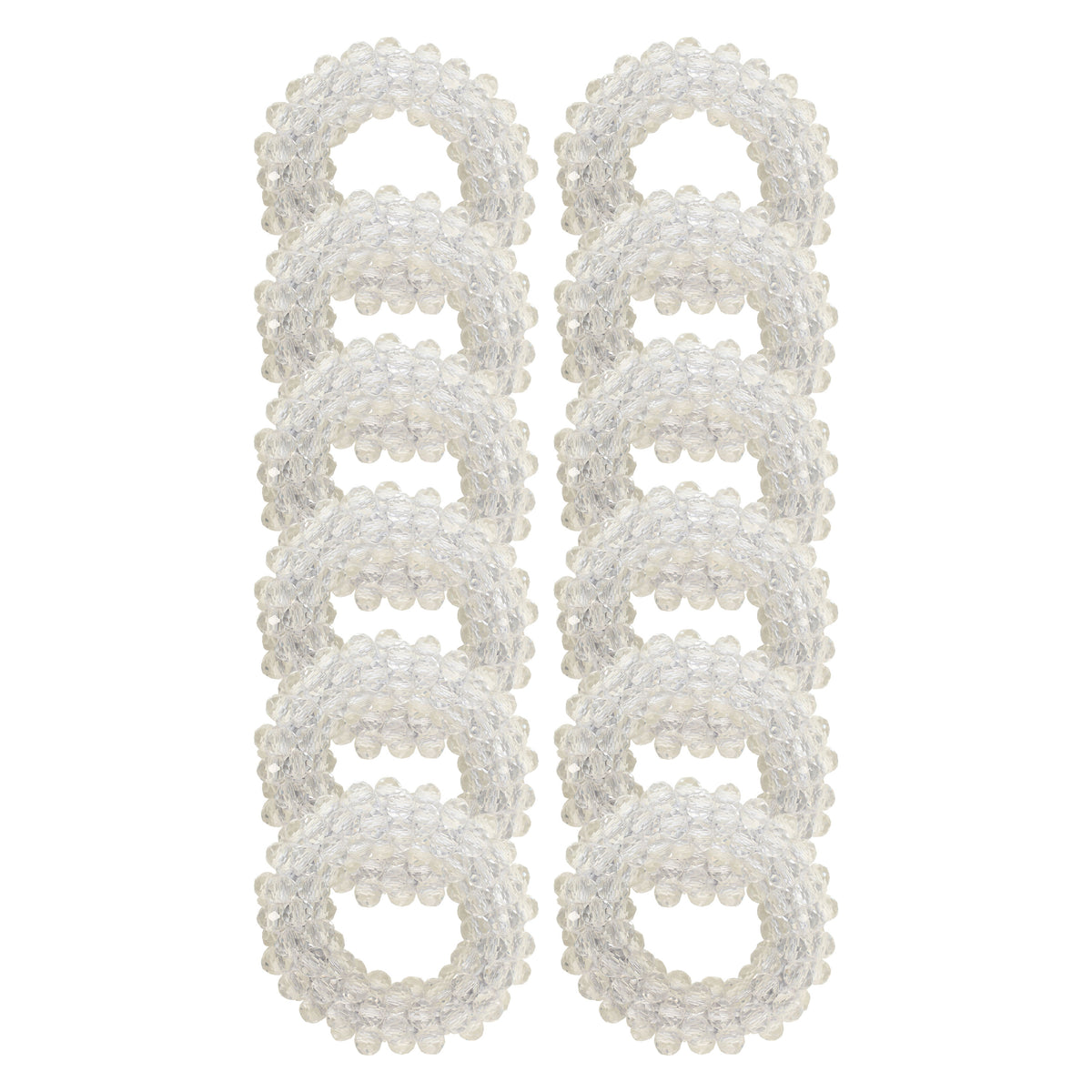 Horse mane knot elastic IRH, set of 12