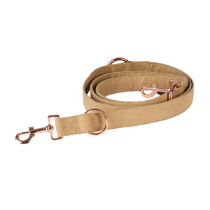 DOG LEAD VELVET MOCHA / L