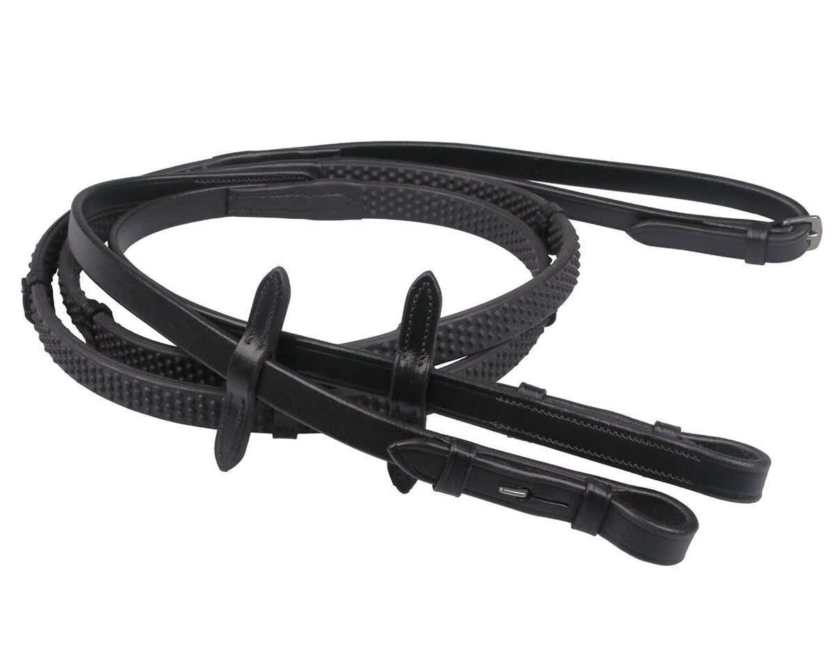 Rein rubber soft with stops