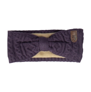 FLEECE LINED HEADBAND NIGHT SHADE