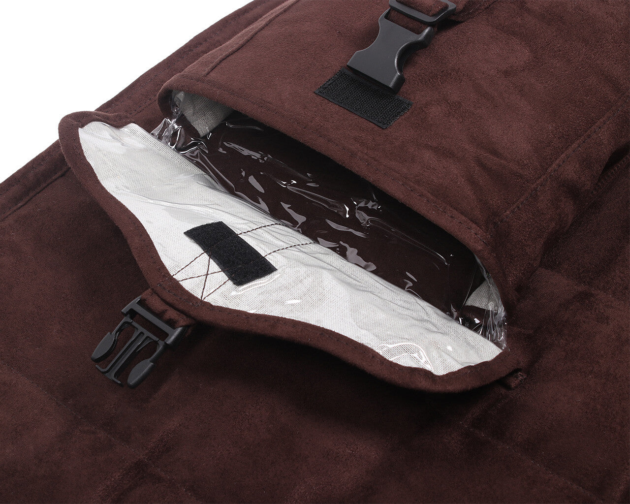 puff pad with pockets