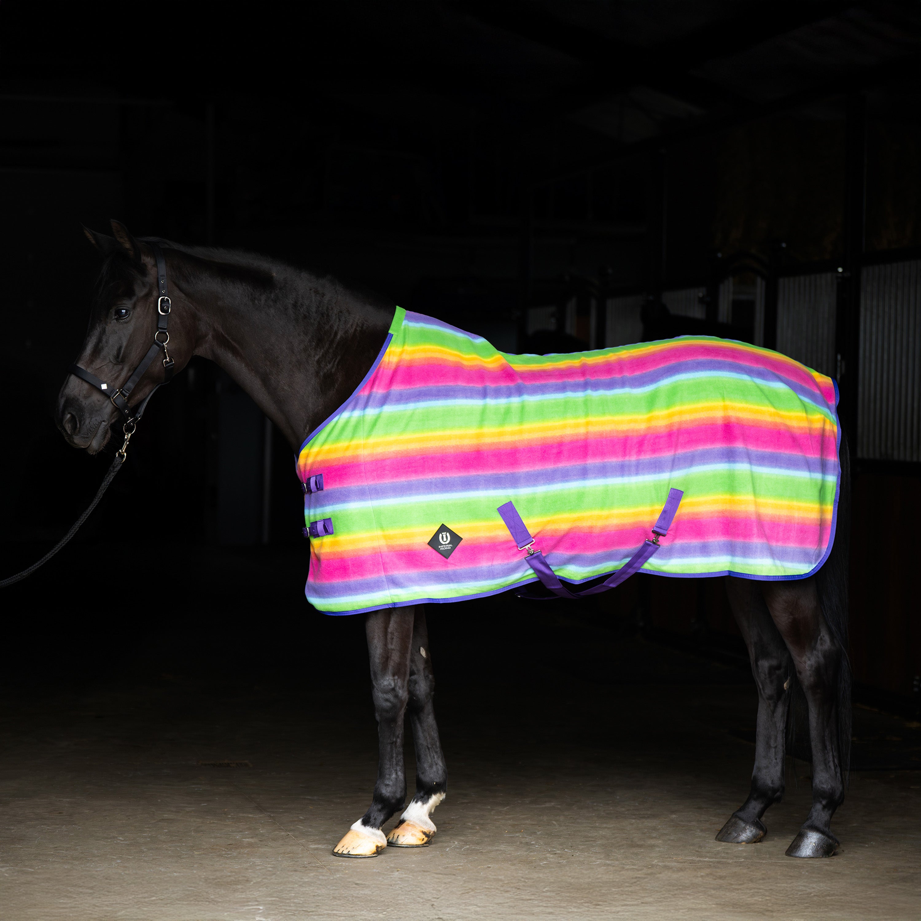 Fleece blanket IRHStripe