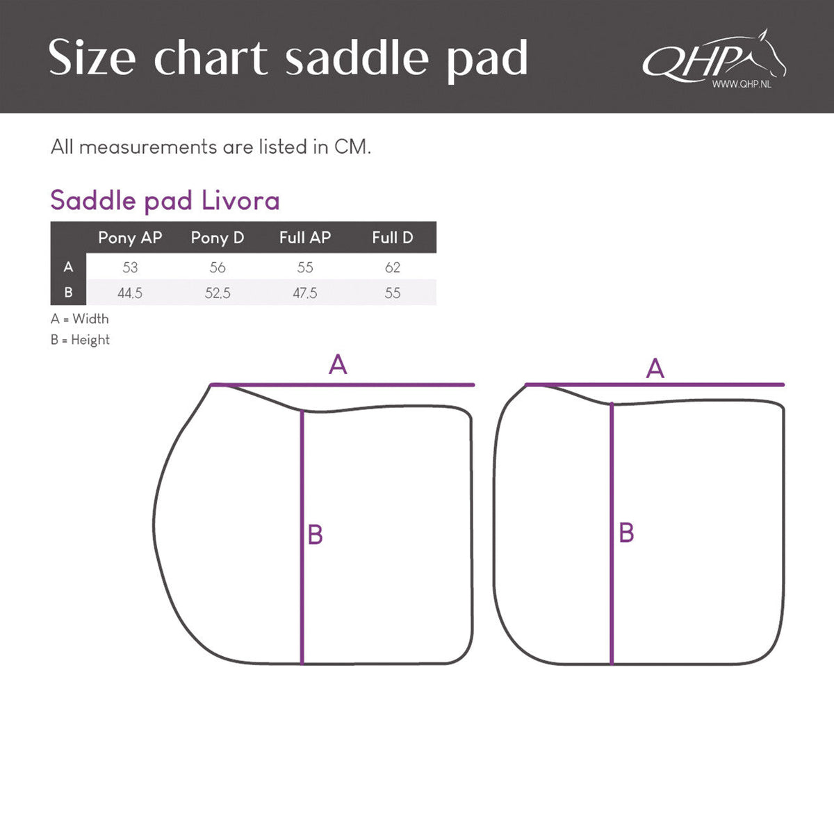 Saddle pad Livora
