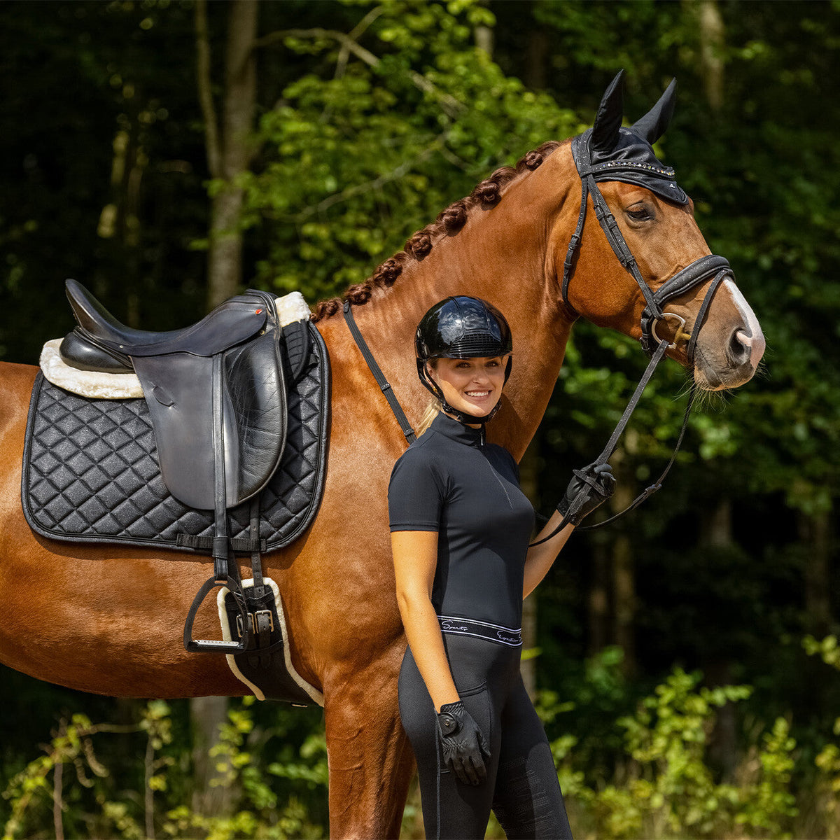 Saddle pad Glitter