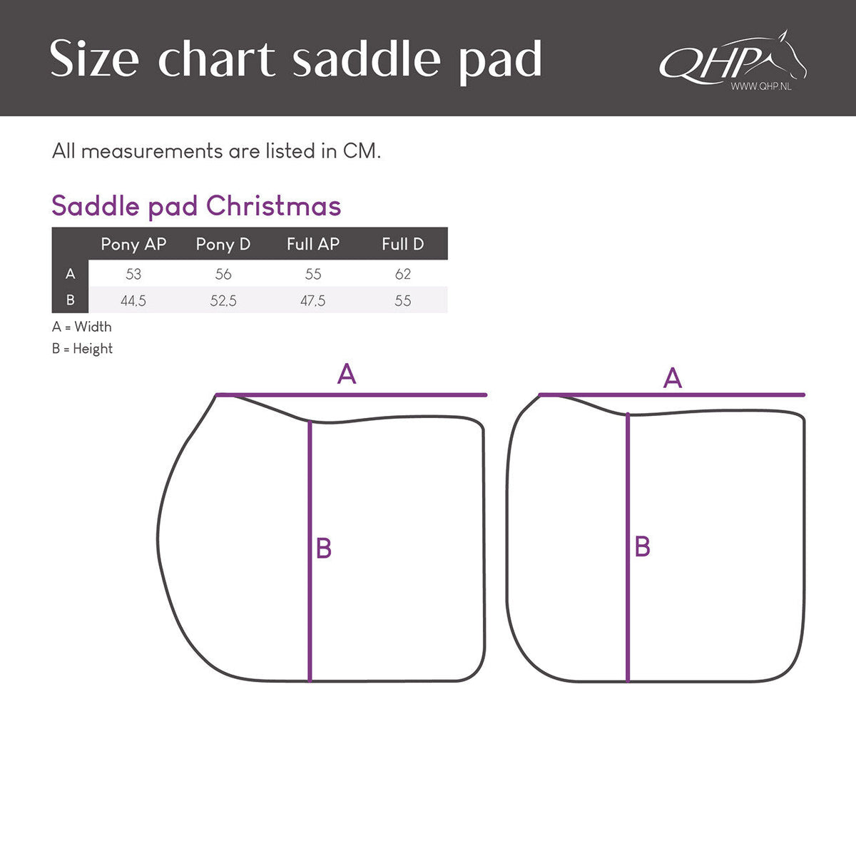 Saddle pad Christmas