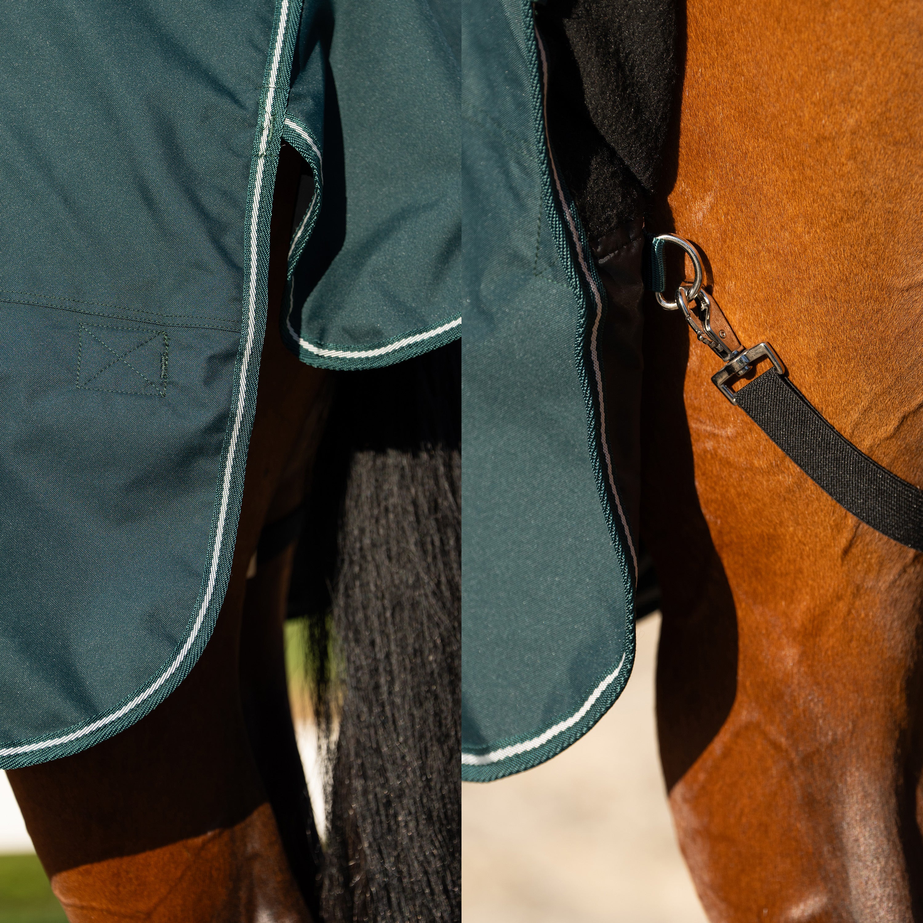 Outdoor blanket IRHBasic with detachable neck Fleece