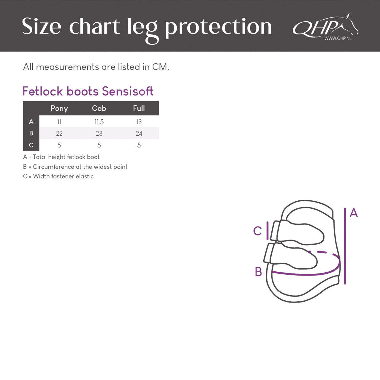 Fetlock boots Sensisoft