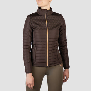 TECHNICAL JACKET CAMILLE DARK CHOCOLATE / 140