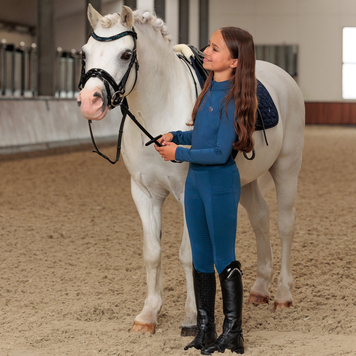 KIDS Riding tights IRHTessy FullGrip