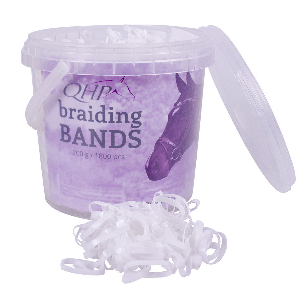 Rubber braiding bands wide