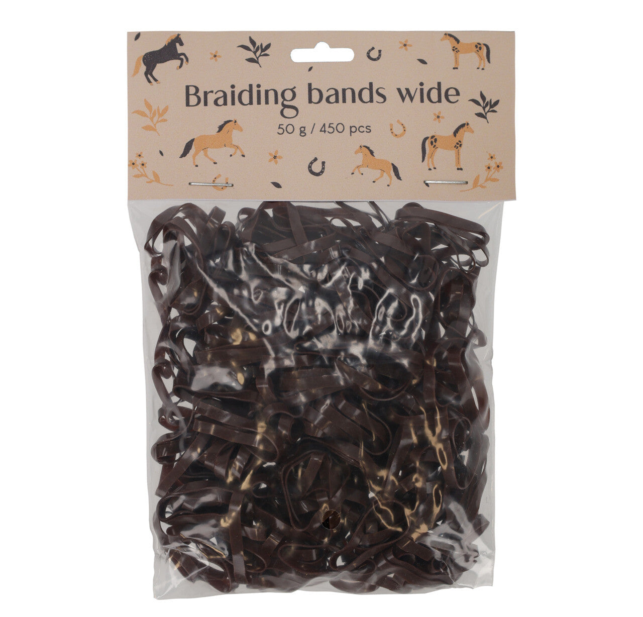 Rubber braiding bands wide