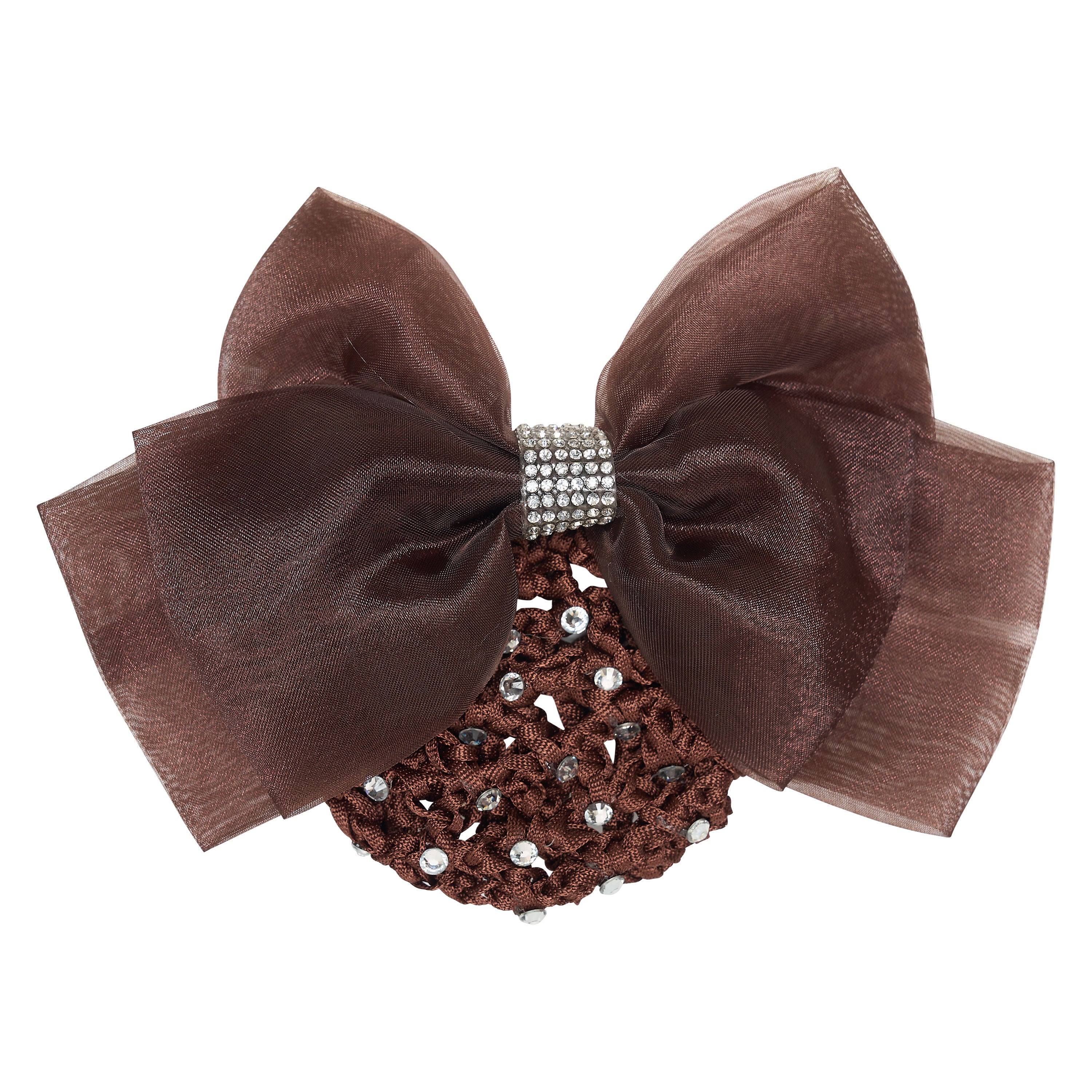 Hair bow with net diamonds IRH