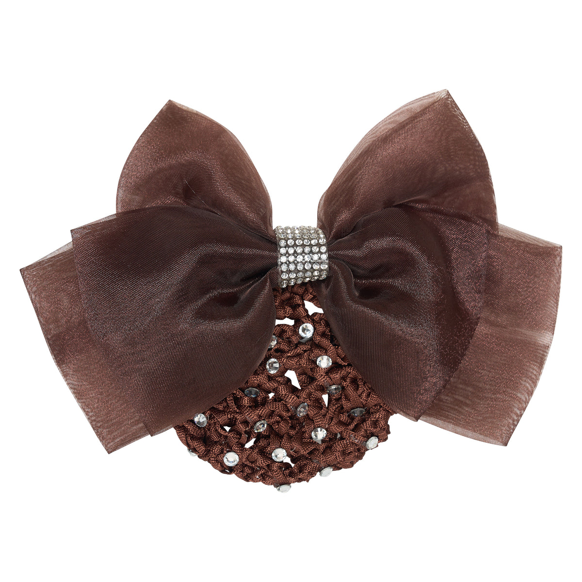 Hair bow with net diamonds IRH