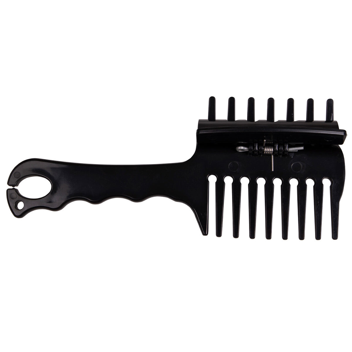 Mane comb with clip