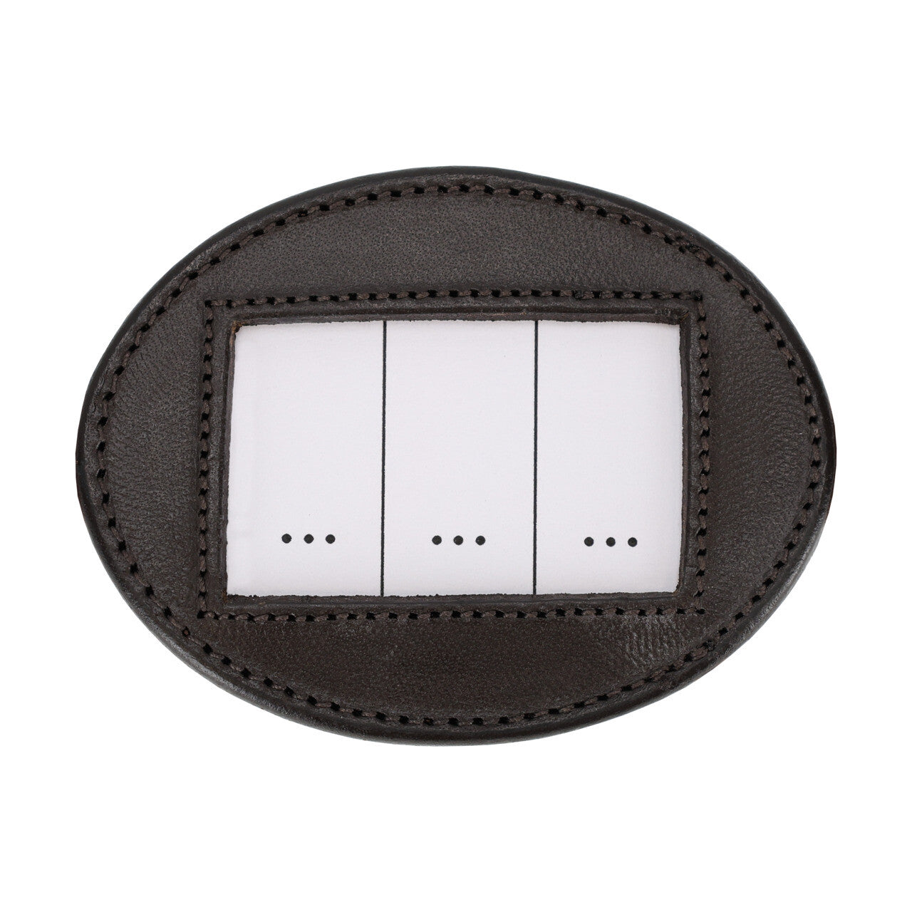 Number holder oval Hobby horse