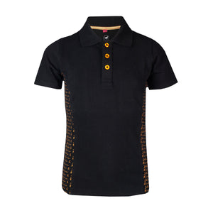 POLO SHIRT VENICE BLACK/ROSE / 128