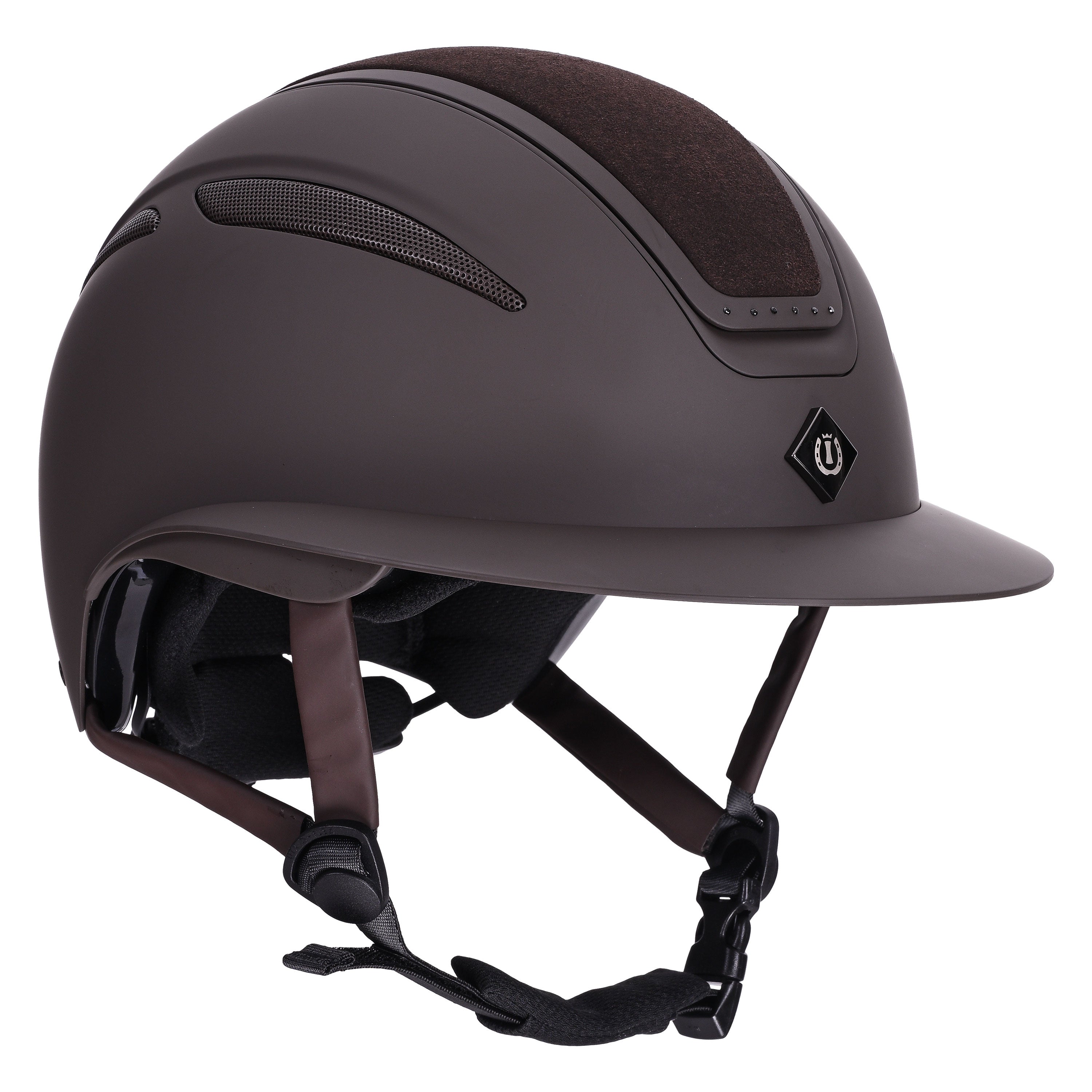 Riding helmet IRHOlania Deluxe big visor