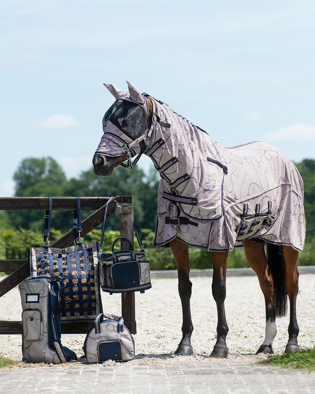 anti-fly sheet collection with neck and hood