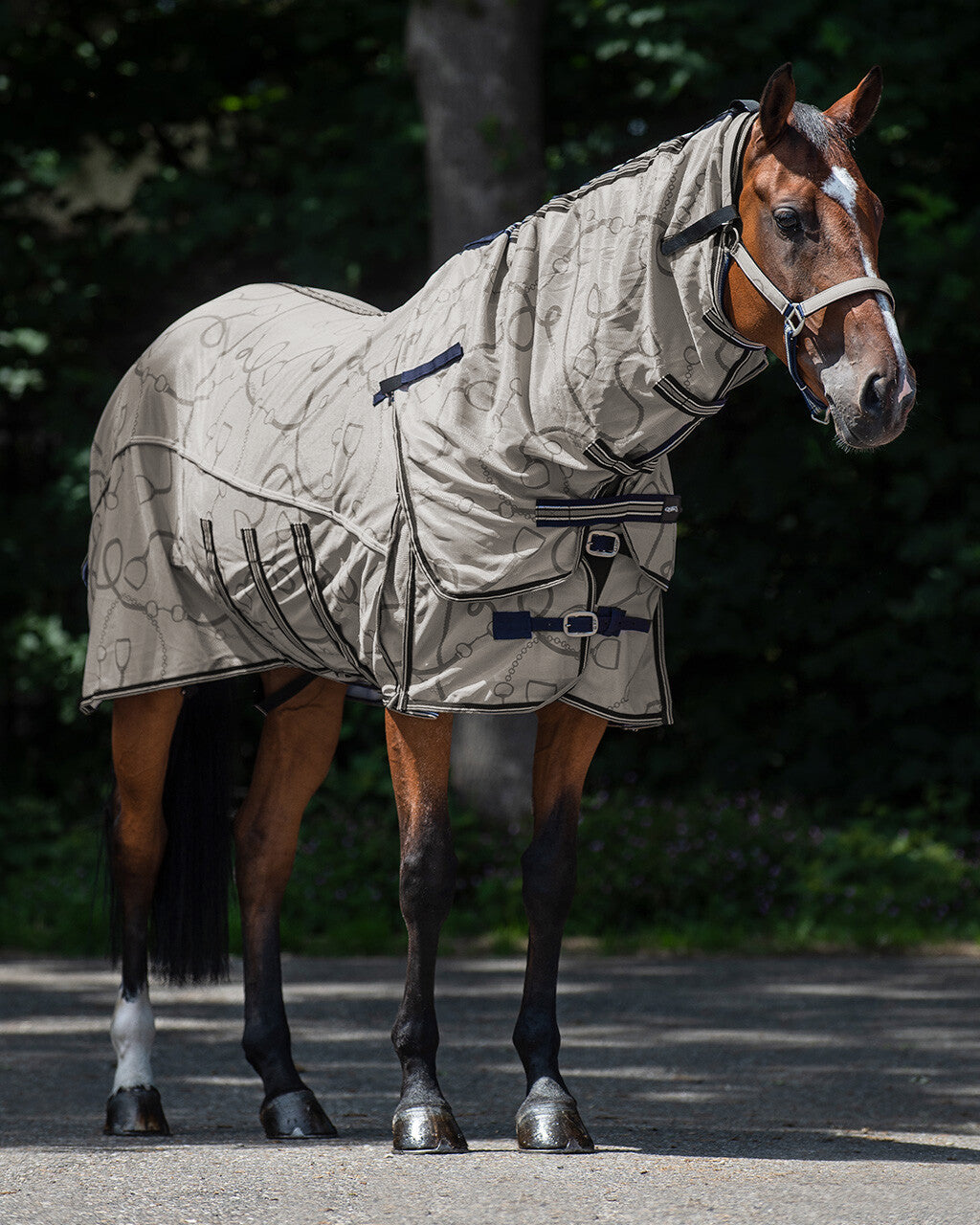 anti-fly sheet collection with neck and hood
