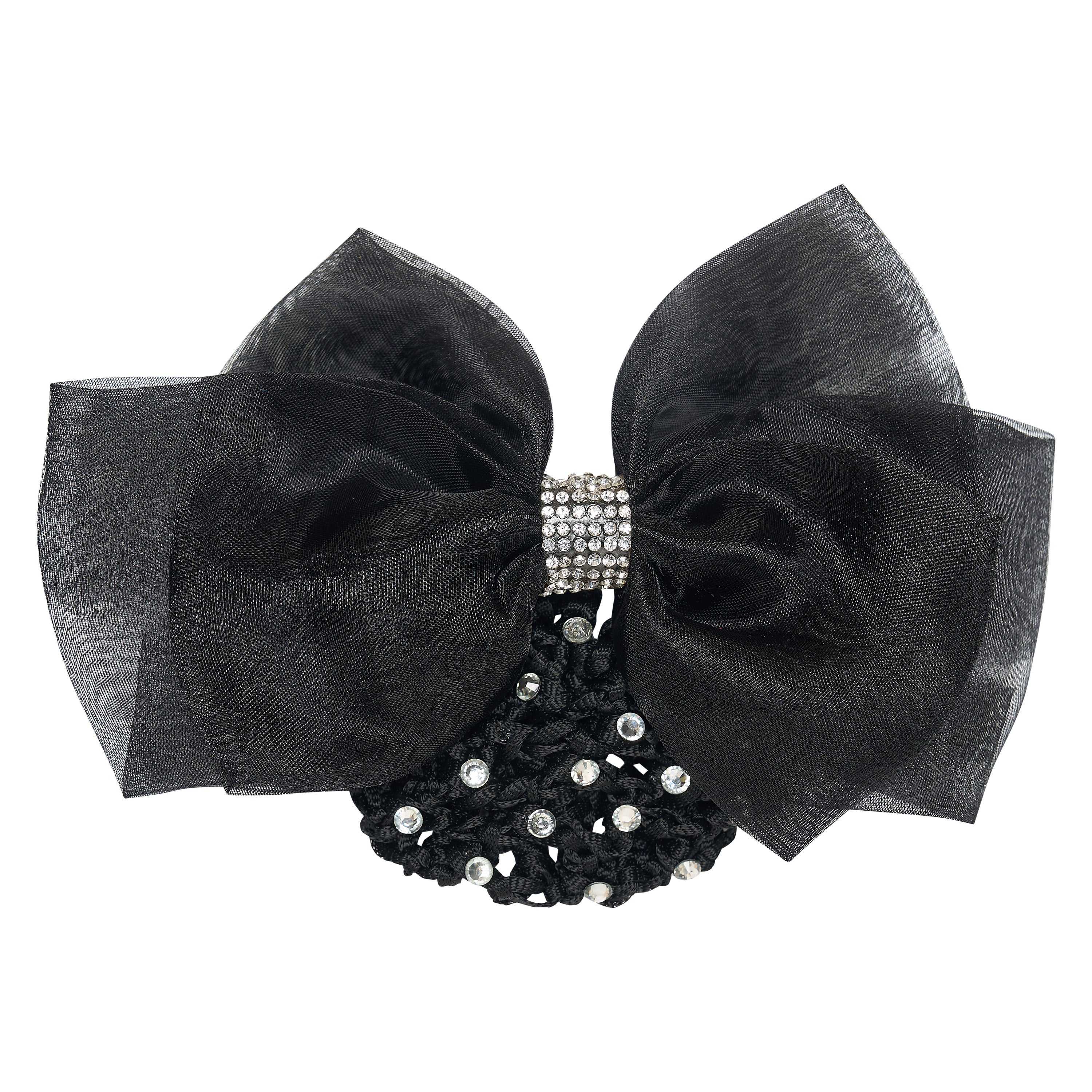 Hair bow with net diamonds IRH