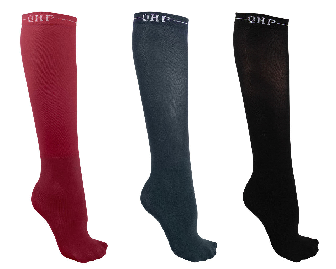 knee stockings color (set of 3)
