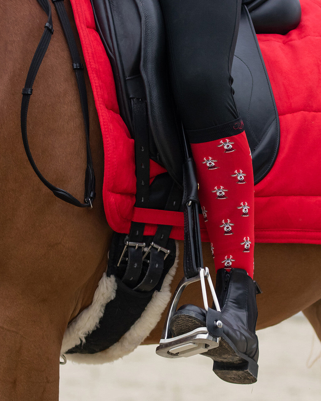 knee stockings christmas (2-pack)