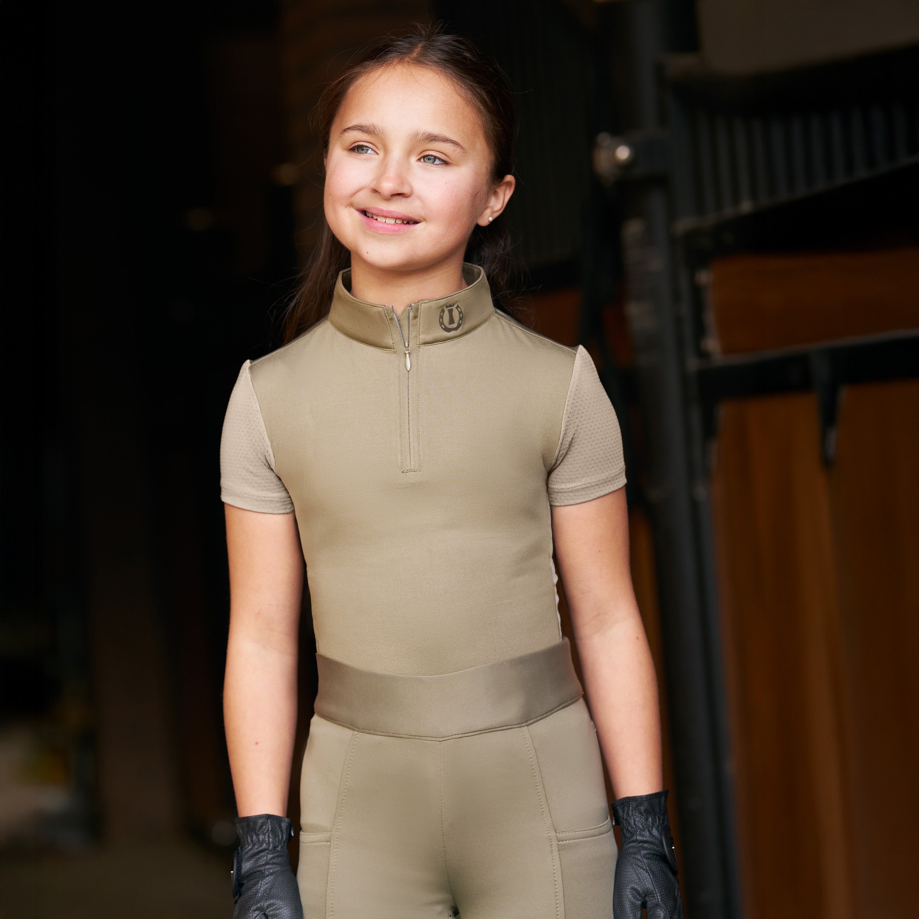 KIDS Top IRHJamy mesh SS