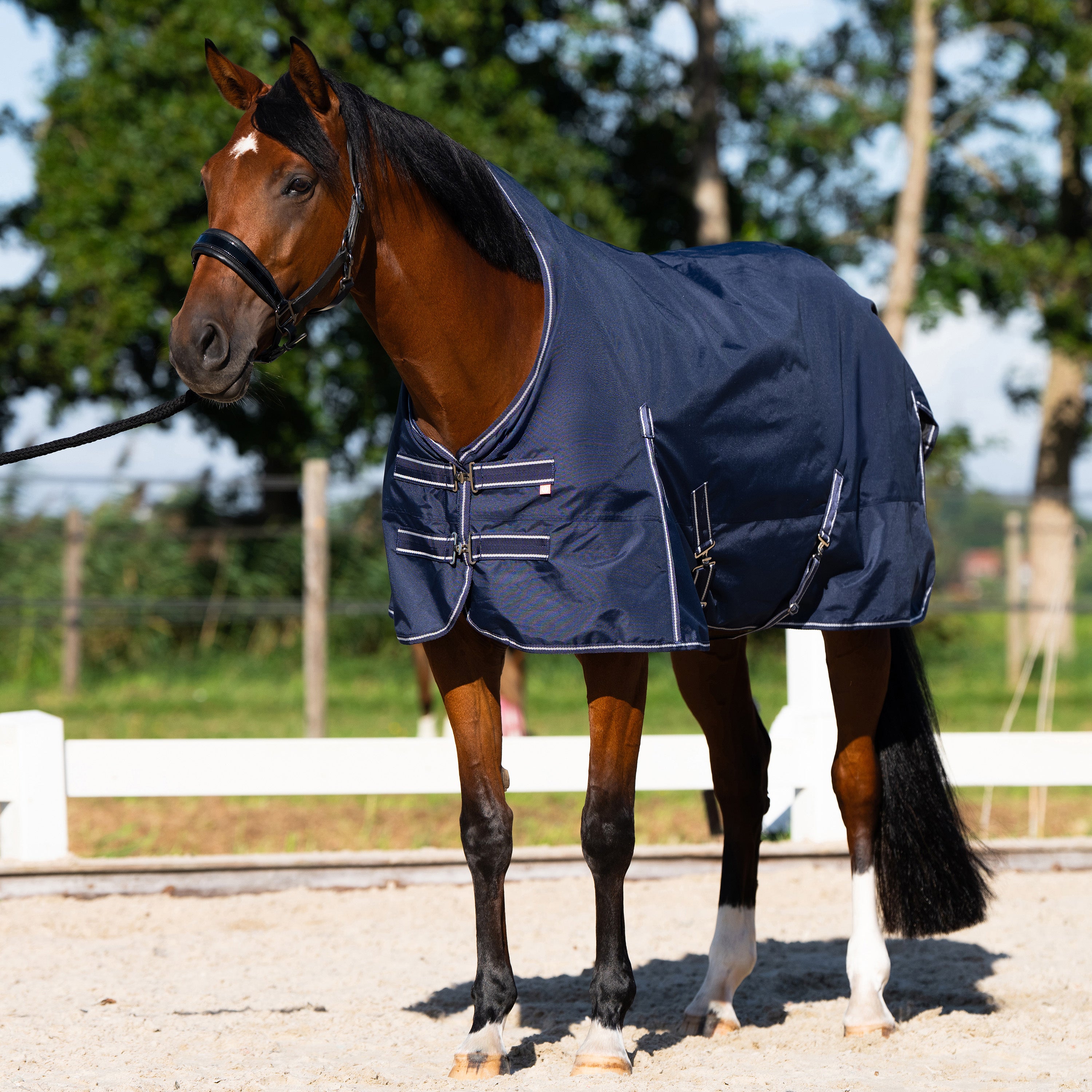 Outdoor blanket IRHBasic with high neck 300gr