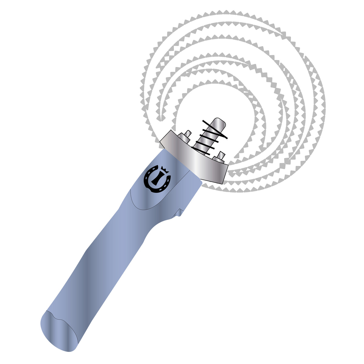 Curry comb metal IRH