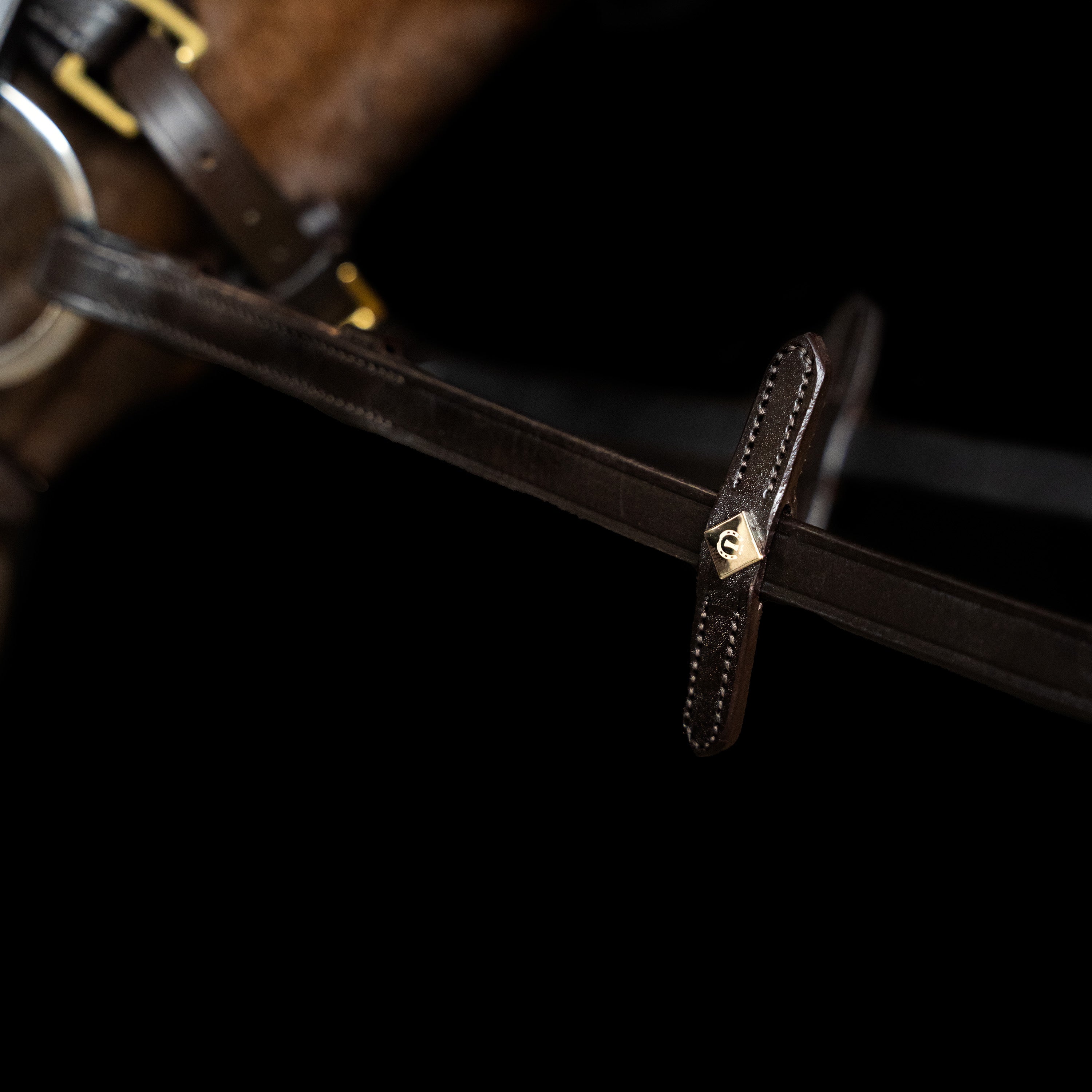 Reins IRH rubber with polka dot