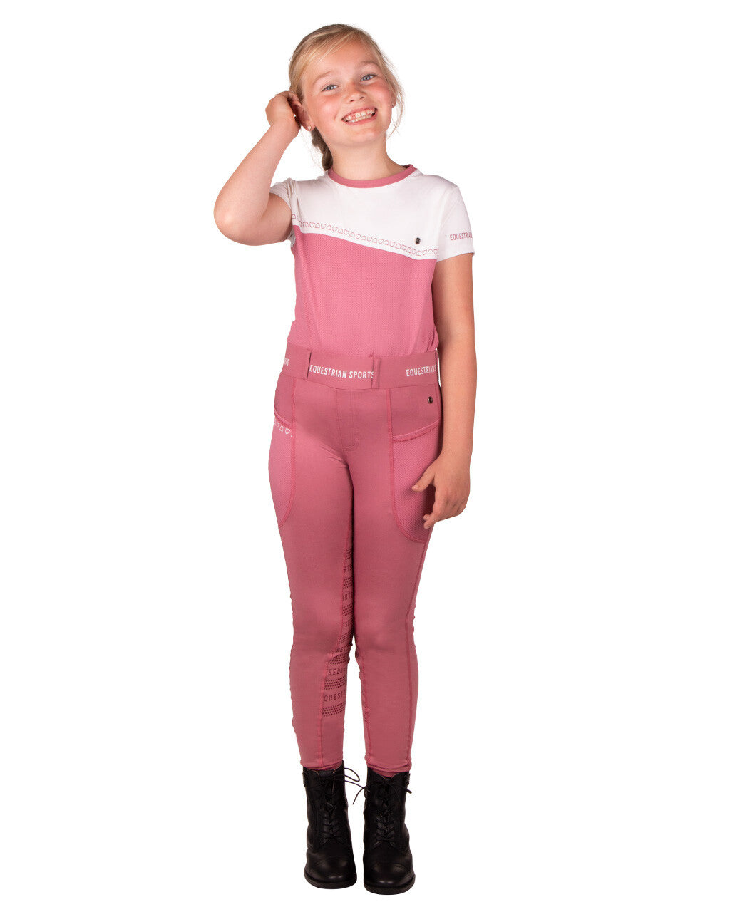 riding tights jady junior leg grip