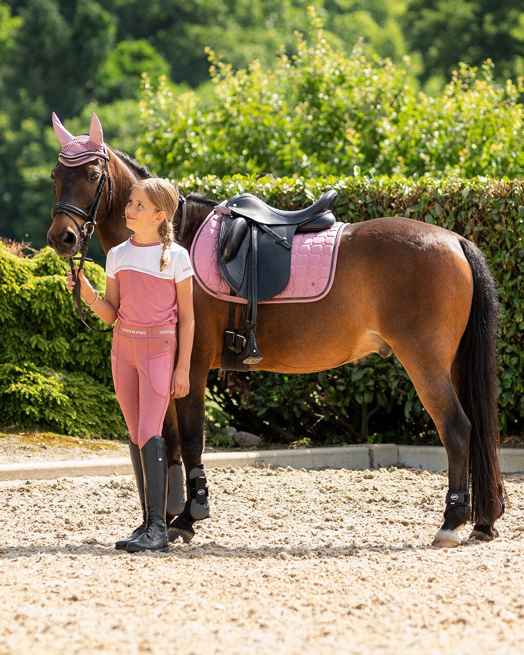 riding tights jady junior leg grip