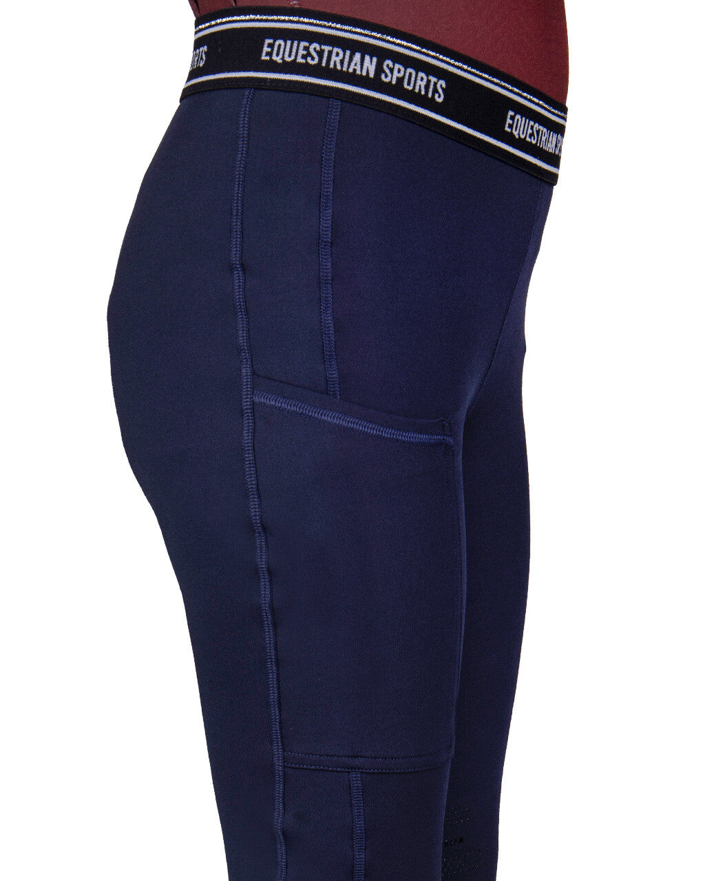 riding tights qiara junior knee grip