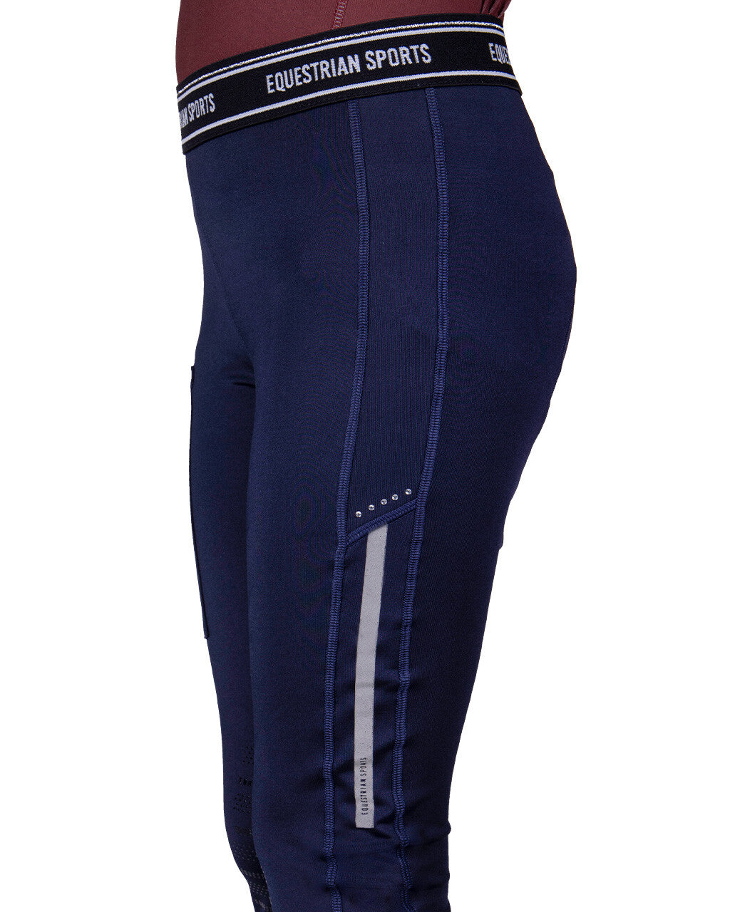 riding tights qiara junior knee grip