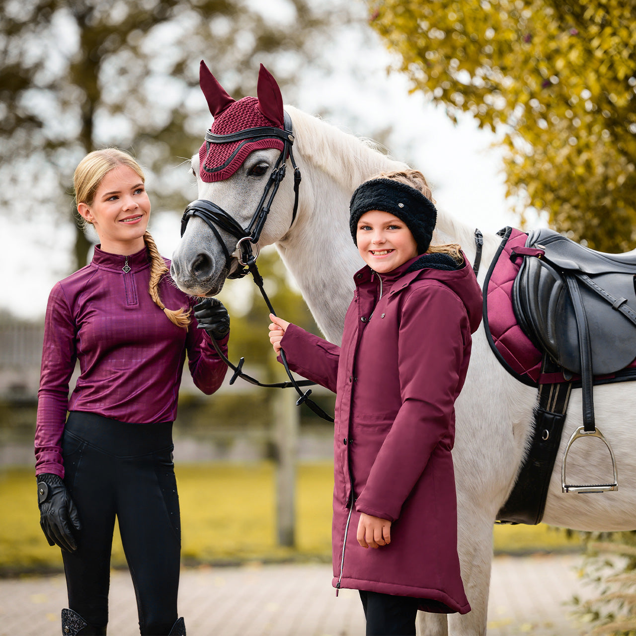 Winterjacket Maelynn Junior Wine red / 176