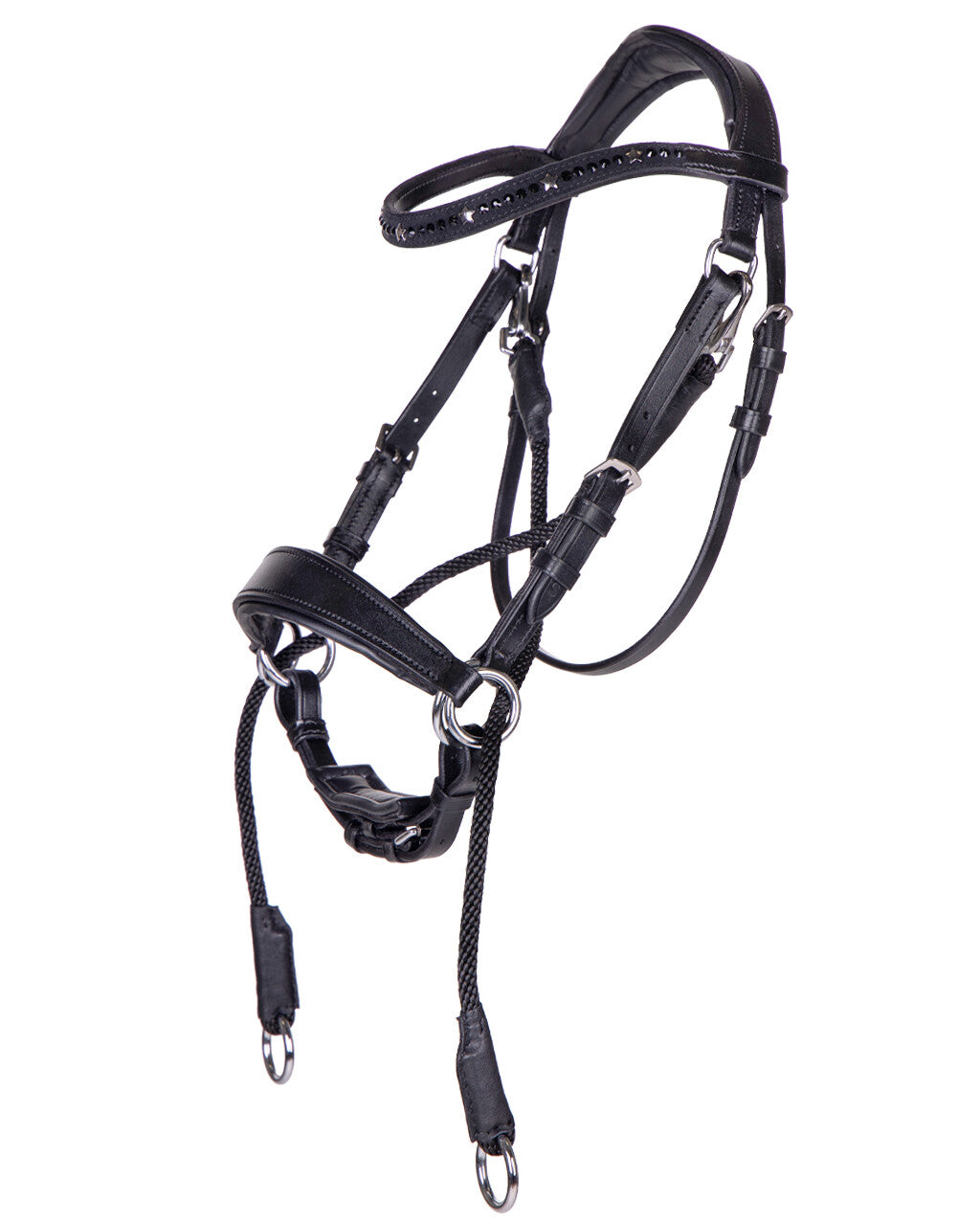 Bitless bridle Thunderbolt incl. reins